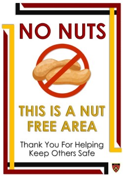 Nut Free Poster